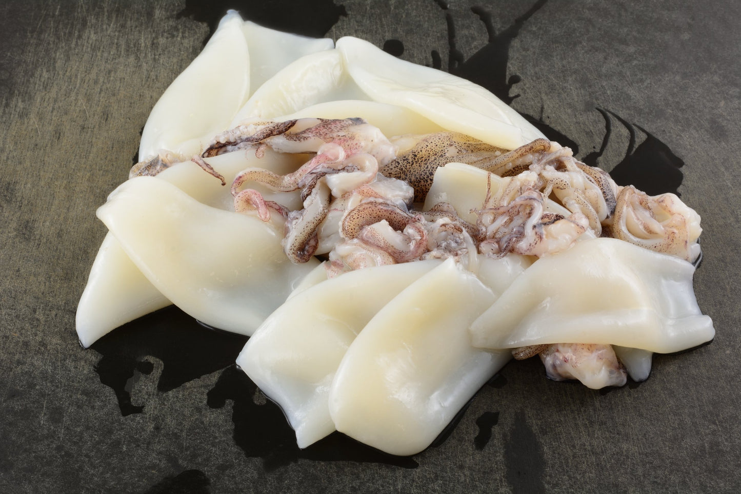Fresh Domestic Cleaned Squid - Tubes & Tentacle's