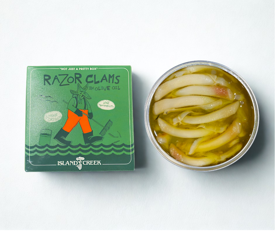 Razor Clams in Olive Oil - Spanish Tinned Seafood – Intershell Seafood