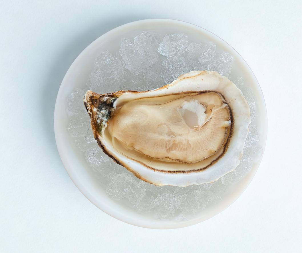 Fresh oysters on the half shell from Intershell Seafood