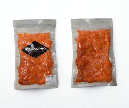 Salmón coho salvaje congelado 