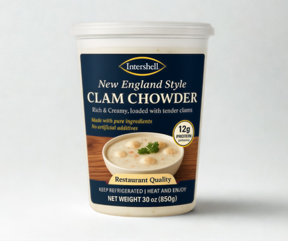 Intershell's Ready-To-Eat Clam Chowder