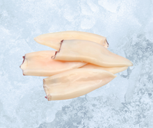Calamares domésticos limpios congelados - Tubos y tentáculos