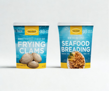 Kit para freír mariscos con almejas de vientre entero