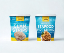 Kit para freír mariscos en tiras de almejas