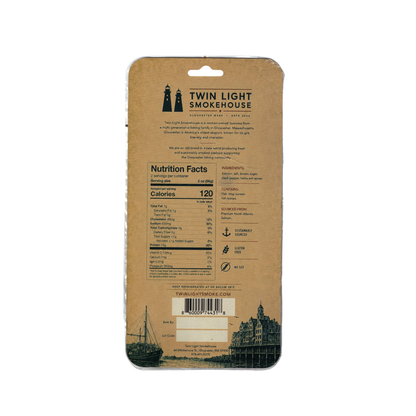 Smoked Salmon 4 Oz Portion - TSH Brand