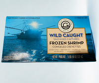 Frozen Jumbo Size Block Shrimp | Shell On 5 Lb