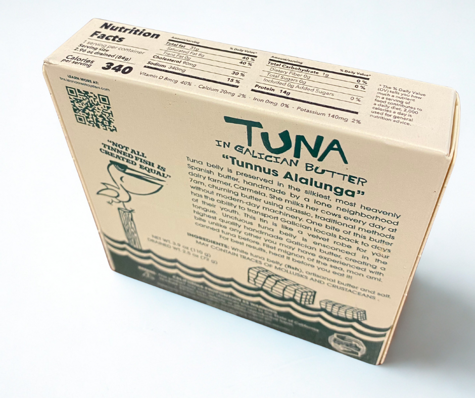 Tuna Belly in Galician Butter