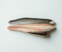 Porciones de bacalao negro salvaje congelado (bacalao negro)