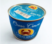 Canned Crab Meat 1 Lb