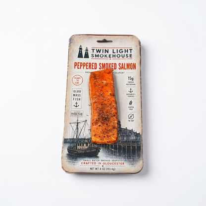Smoked Salmon 4 Oz Portion - TSH Brand