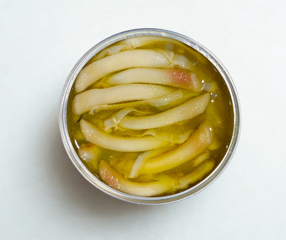 Razor Clams in Olive Oil