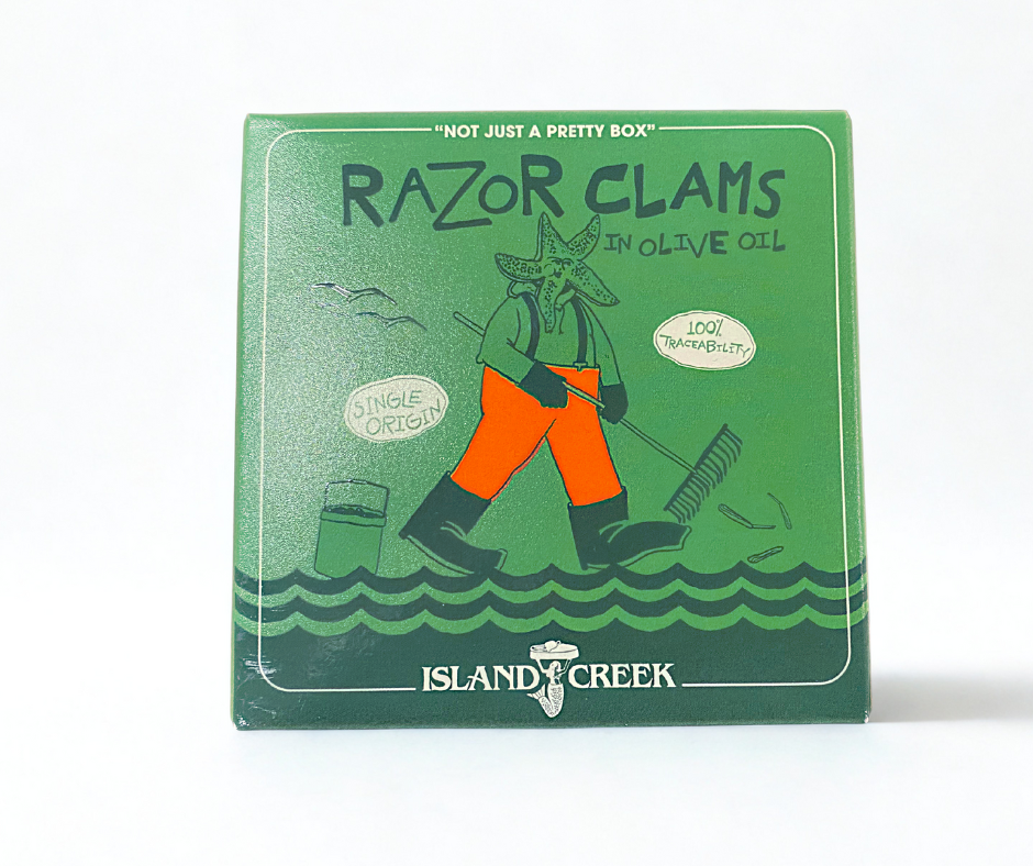 Razor Clams in Olive Oil