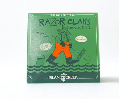 Razor Clams in Olive Oil