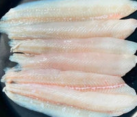 Filetes de lenguado congelados