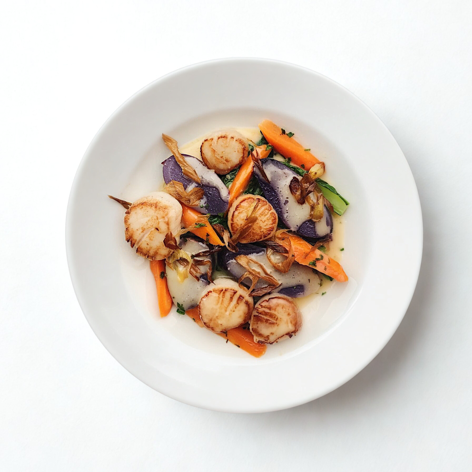 Easy and quick recipes with scallops
