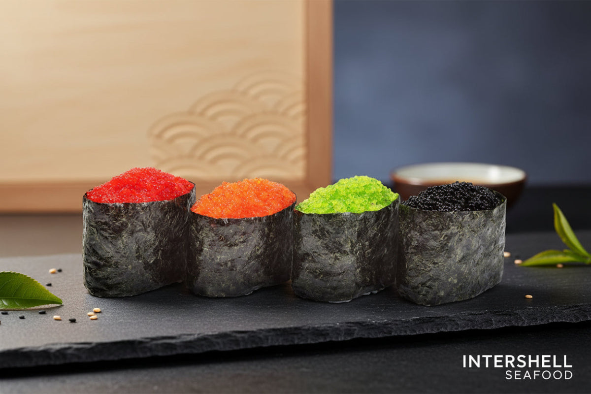 bento box fish roe Tobiko & Ikura Bundle
