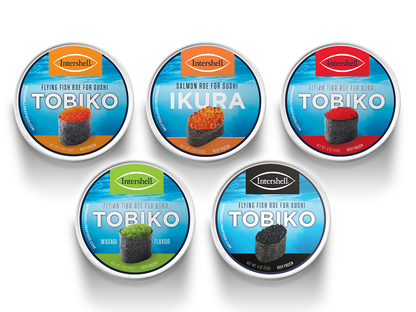 Paquete de paquete Tobiko e Ikura