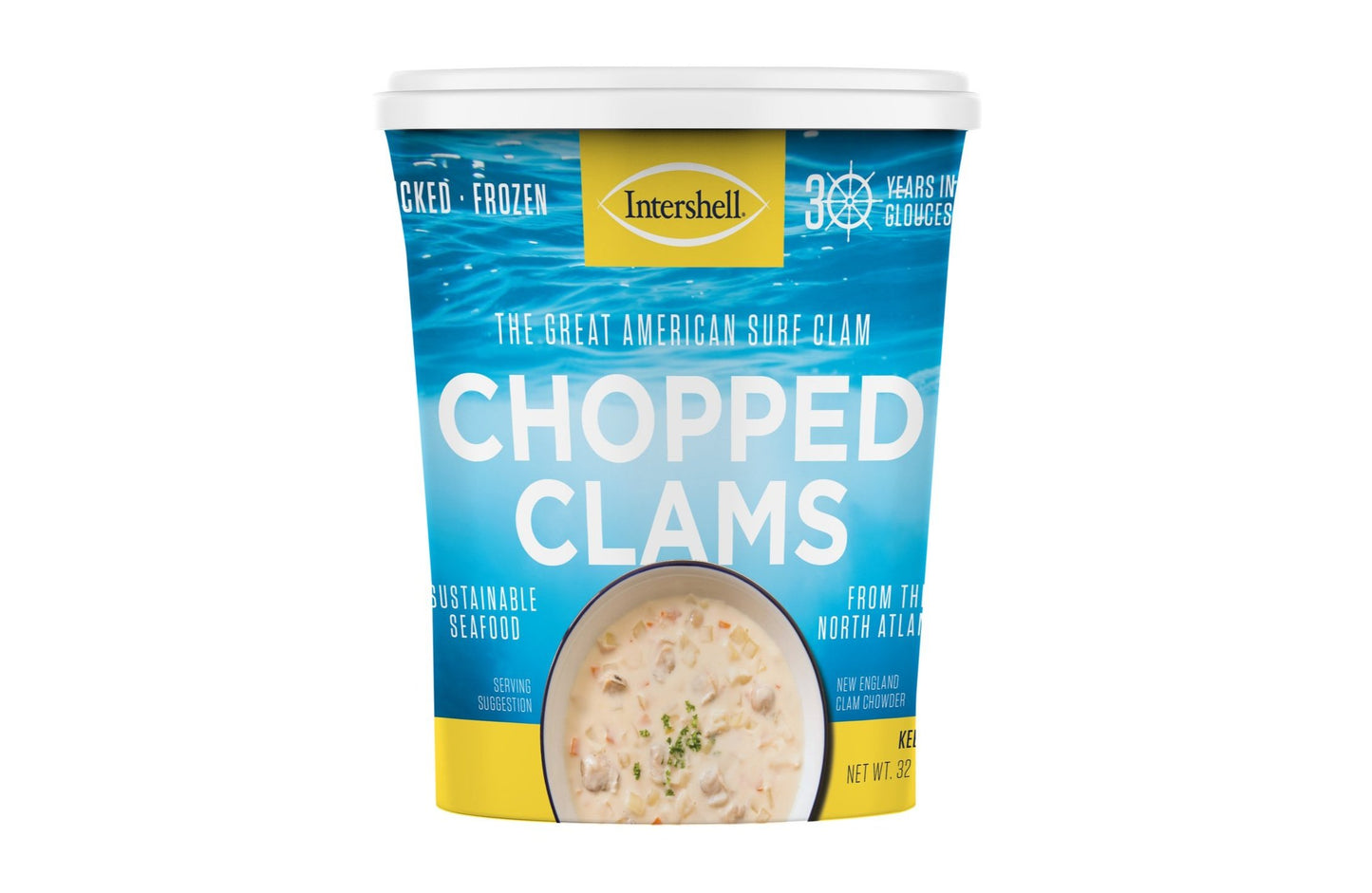 Frozen Chopped Clams