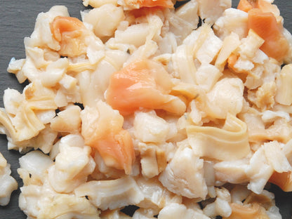 fresh chopped clam meat