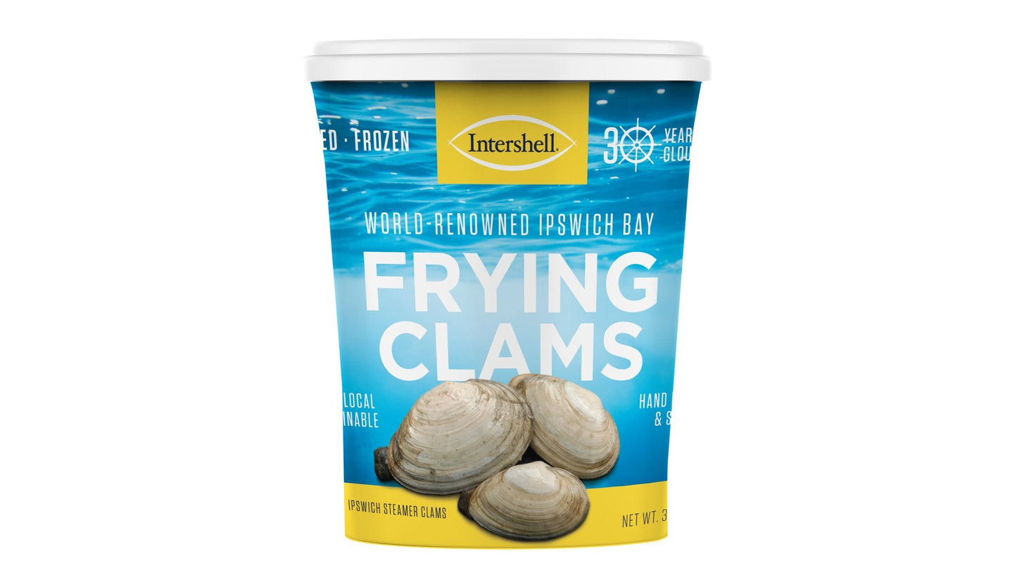 Kit para freír mariscos con almejas de vientre entero