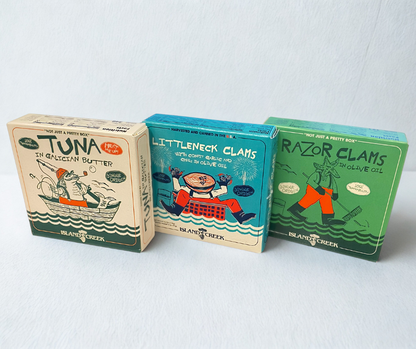 canned seafood island creek