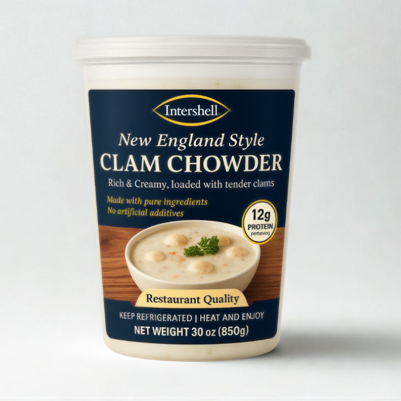 Clam & Fish Chowder – Intershell Seafood