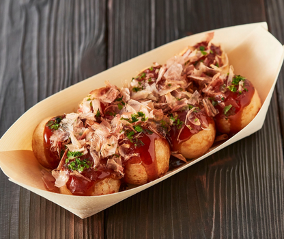 japanese Takoyaki sushi items